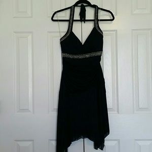 NWT Trixxi dark navy occasion dress
